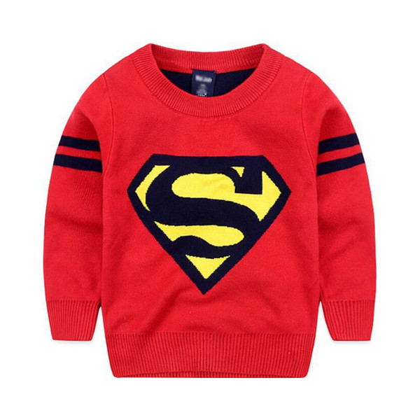 Autumn Winter New Children Sweaters Boys Sweater Kids pullover Baby Boys Knitted Tops Coats Clothes