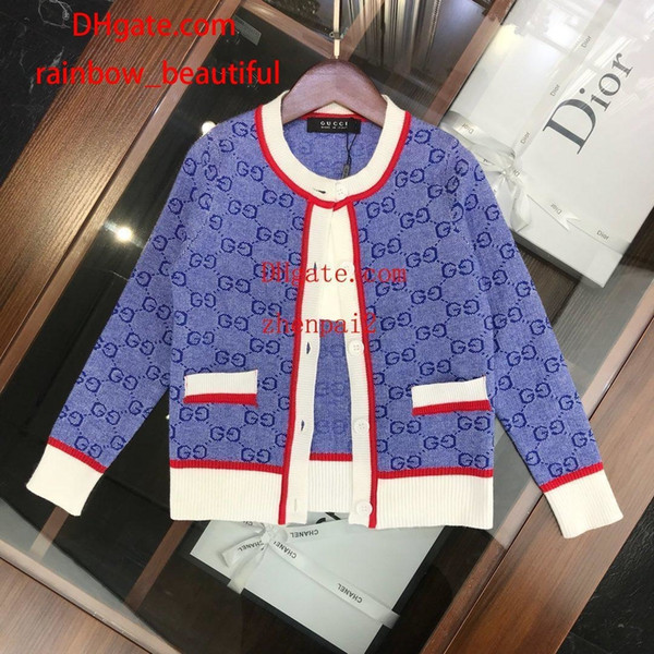 Autumn Spring baby kids clothing sweater jacket Cardigan buttons sweater print Cotton Boutique girl spring fall sweater caots kids clothes