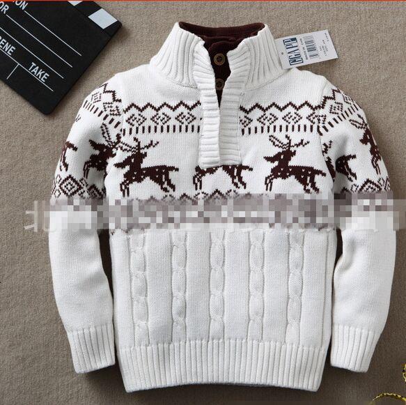 New winter autumn infant Cartoon boy girl child sweater baby turtleneck sweater children outerwear sweater