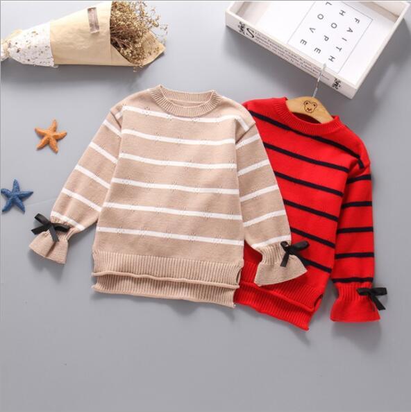 Brands Baby girls sweaters autumn children's sweater casual pullover Knitted clothing girls winter tops kids christmas sweater