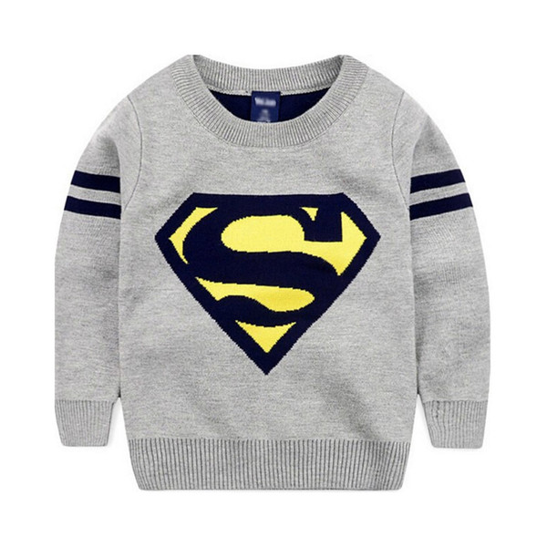 Autumn Winter New Children Sweater Boys Sweater Kids-pullover Baby Boy Knitted Sweaters 2-7Years