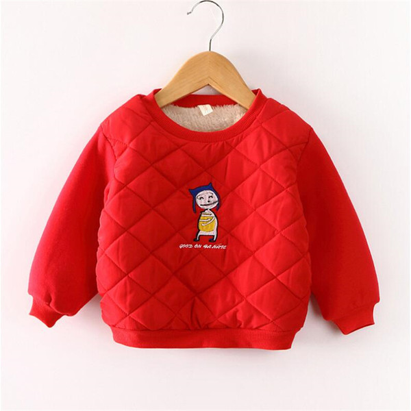 good qulaity Spring Winter Children Cartoon Sweaters Kids Girls Boys Long Sleeve Casual Thicken Warm Shirt Sweaters Baby Clothes