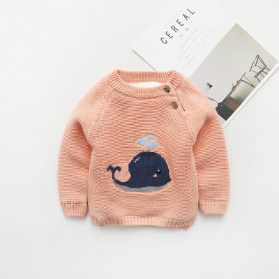 Winter kids sweaters casual O-neck animal pattern cotton clothes fashion standard warm casual jumper pullovers