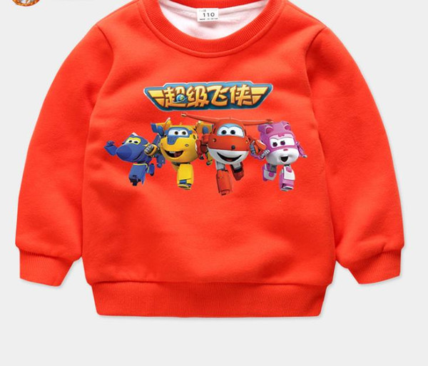 2018 Children's clothing han edition peter pan fleece and wool thickening a beautiful new baby qiu dong outfit male children