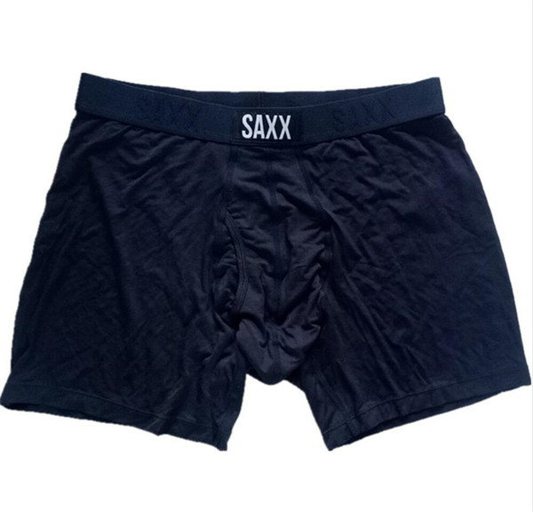 Mens Saxx Letters Boxers Underwear Underpants Comfort Breathable Shorts Panties Briefs Tights Waistband Elastic Side door Male Boxer E3304