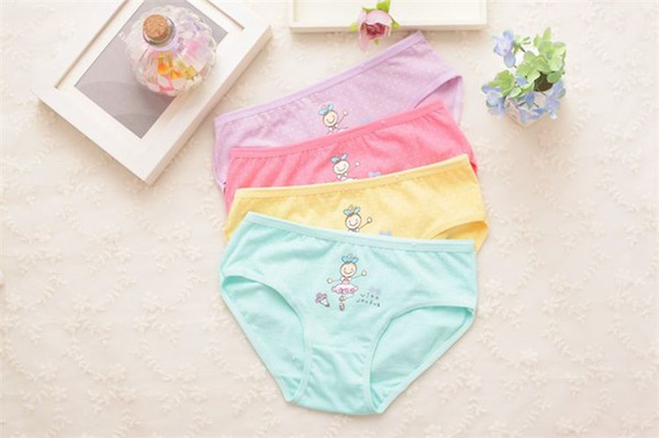 Hot Sale Kids Underwear 12pcs/lot Baby Girl Underwear Kids Panties Child's For Shorts For Nurseries Children's Briefs