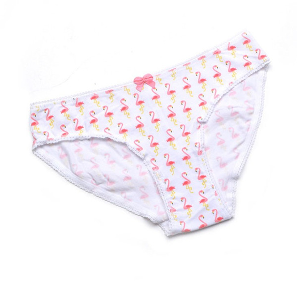 Spain brand cartoon pink swan girls briefs flower teenage trunk baby boxers kids shorts child panties cotton pants children underwear 3-12Y