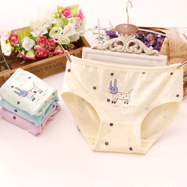 Children Soft Pure Cotton Triangle Underwear Kids Cartoon Underpant Baby Triangle Pants