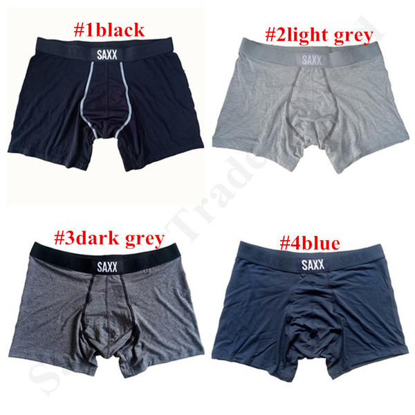 Brand Saxx Mens Underwear Shorts Men Boxer Comfortable Fashion Fit Male Vibe Ultra Boxers Panties Shorts Homewear Underpants C112603