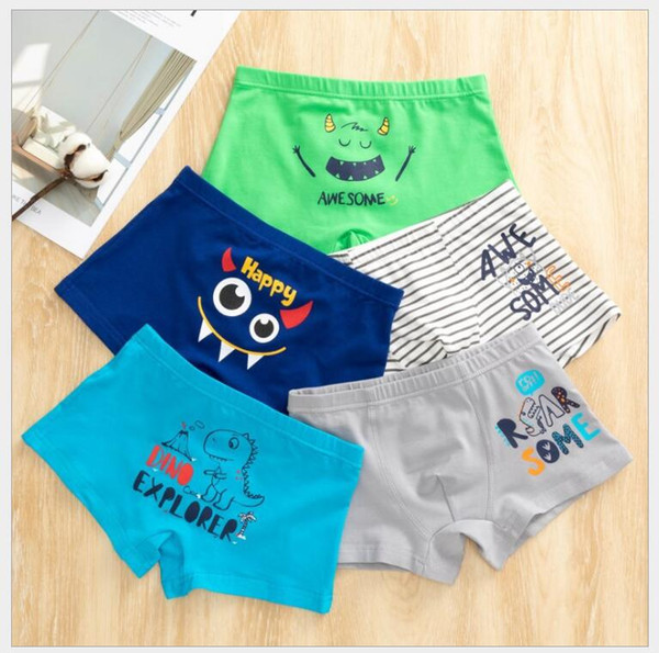 DHL 5pcs/box Boys Baby Underwear boy Children boxers super heros Cartoon Underpants Kids Panties Panty Briefs Infant Teenagers 2-10Y