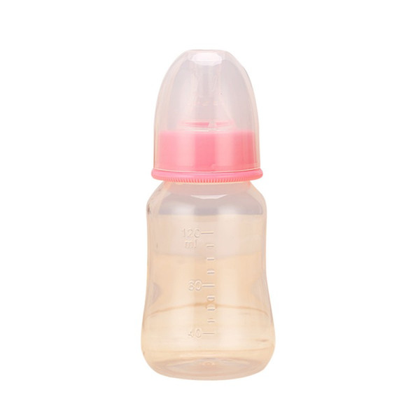 120ml Baby Standard Mounth Milk Bottle High Quality Baby PP BPA Free Material Bottle Child Sippy Cups Learning Water L