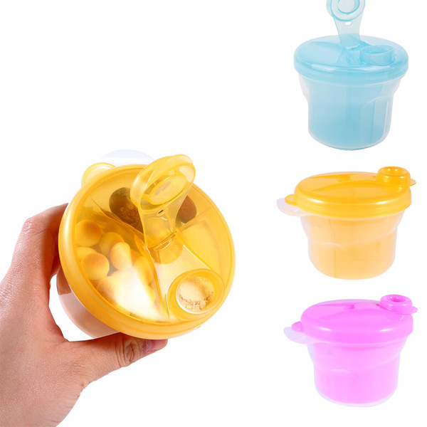 Rotating Milk Powder Box Safety Baby Milk Powder Container Snack Box Container