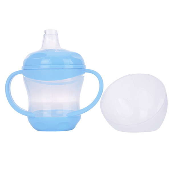 2017 Delicate new newborn baby drink water bottles baby training cups feeding bottle 2 colors hot selling 160ml