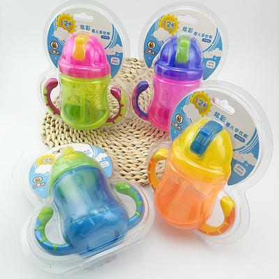 2017 new product high quality M17055 Baby Drink Cups with a Straw Handle Cups for sale