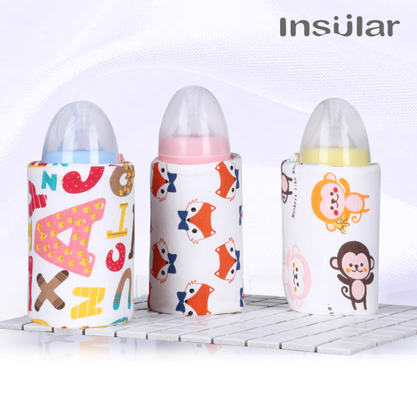 New Baby bottles keep warm bag with USB to constant temperature five colors