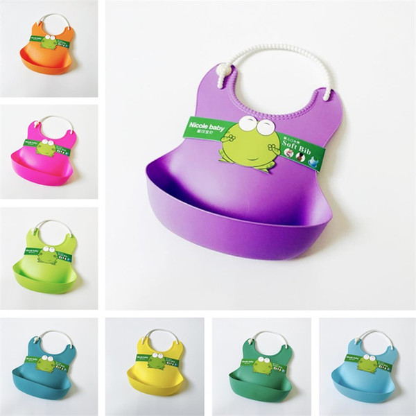 New style durable articles for babies Baby Bib plastic Bib Waterproof Bibs Anti Dirty Bibs T6G6003