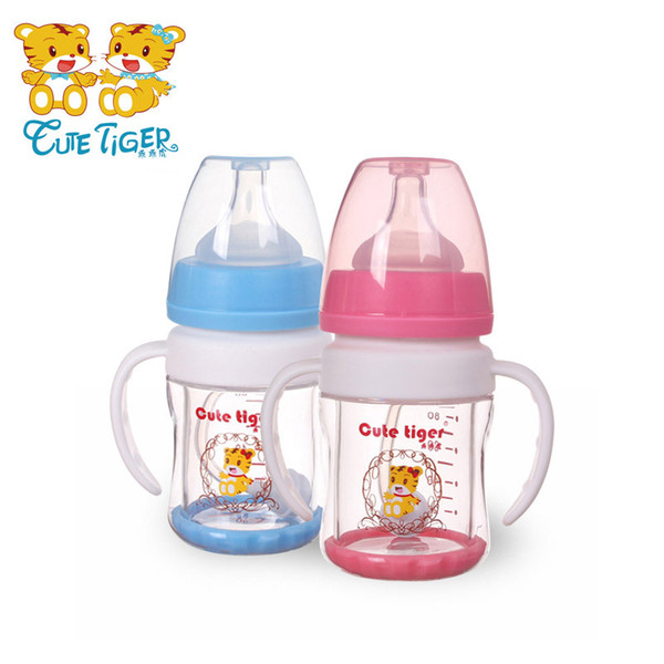 Newborn Baby Bottles Eco-friendly PP 120ml Kid Bickiepegs Children Double Layer unbreakable glass bottle Child kettle sports bottle