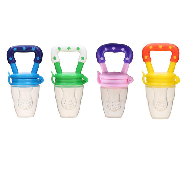 2018 New S/M/L Size Fruit Food Silicone Baby Pacifier Infants Feeding Tool Nipple Soft Baby Teething Toys For Baby 3-15 Months