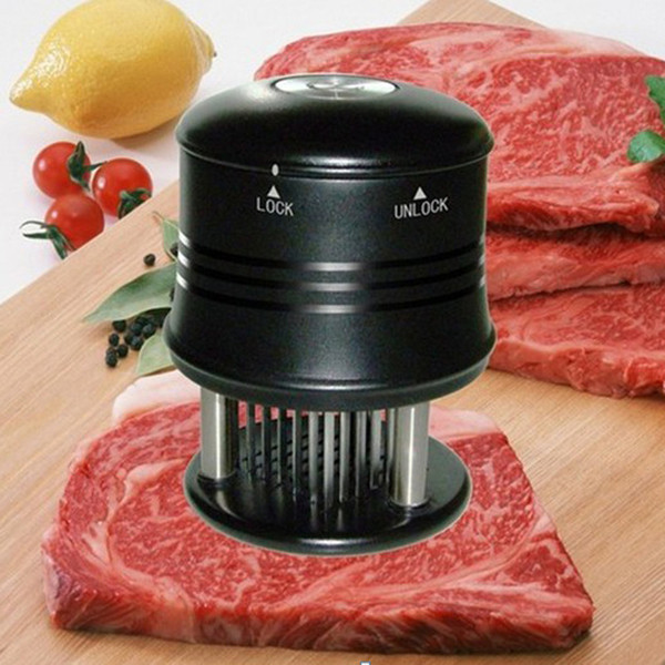 Meat Tenderizer Stainless Steel Steak The Pine Meat Needle Cutter Kitchen Gadget Hot Sale Meat Tools DHL Free Shipping