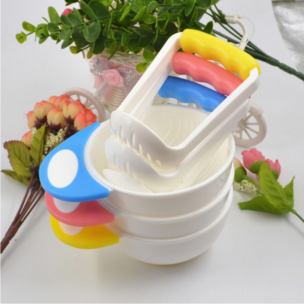 Baby Food Handmade Grinding Bowl Supplement Fruits /Vegetables Masher Bowl Baby food grinder Child Holding Fine Grinding Rod 1Pc