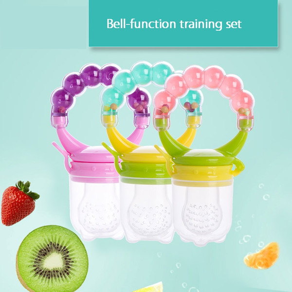 Solid food trainer Baby fruit and vegetables a bell trainers to have babies assist food trainers to bite chew