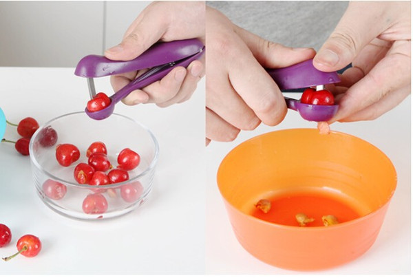 New Fashion Kitchen Easy Cherry Fruit Core Seed Remover Health Environmental Fruit Pitter Kitchen Nuclear Tools Accessories