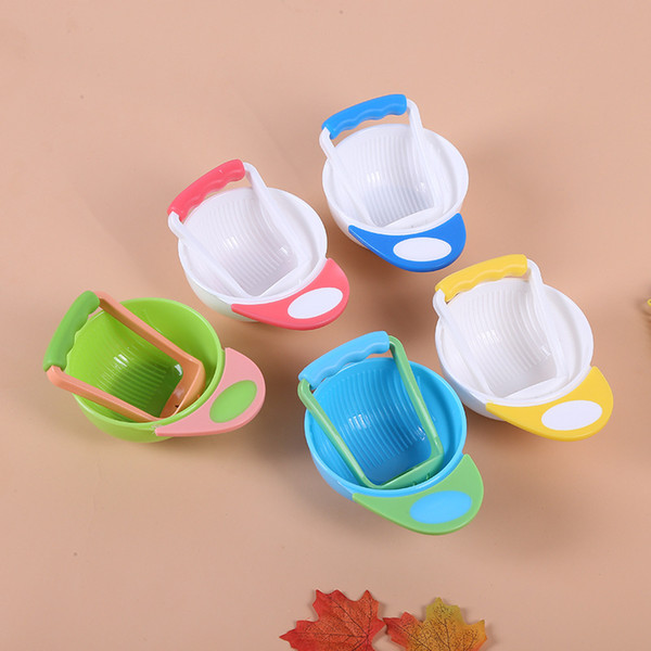 Children's baby food supplement grinding bowl baby manual food grinder cutlery fruit baby conditioner food mills bowl for sale