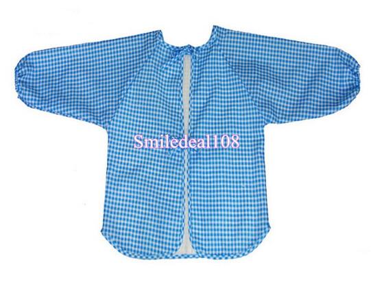 Wholesale-Baby Toddler Kids Waterproof Feeding Bibs Long Sleeve Children Feeding Art Smock Bib Apron