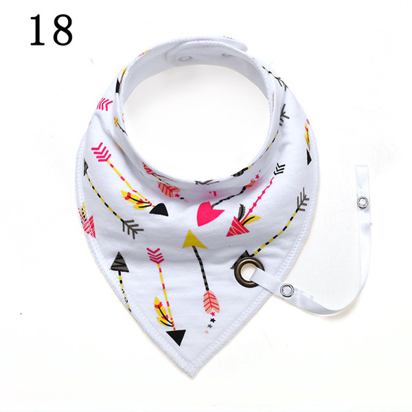 15 Designs Newborn cartoons INS fox bibs Burp Cloths with hole new baby girls boys waterproof Pure cotton double layer bibs burp cloths