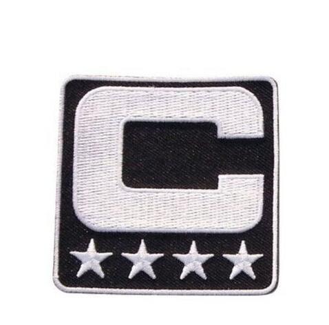 Wholesale- 2017 Captain C Patch Iron or Sewing On for Jersey Football, Baseball. Soccer, Hockey, Lacrosse, Basketball