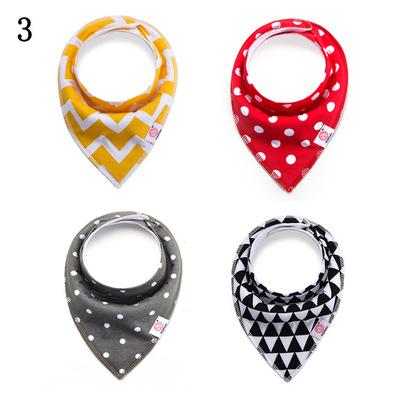 Baby Bibs Burp Cloths 12+ Designs Waterproof Triangle Bibs Newborn Cartoon Print Baby Bibs Baby Girls Boys Bandana Infant Saliva C EEA1363-4