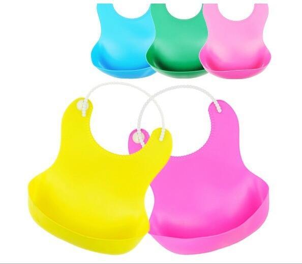 wholesale silicone baby bibs mix design infant feeding baby bibs waterproof washable boys and girls burp cloths