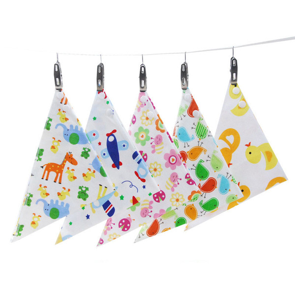 PrettyBaby 2016 Baby Bibs Cute Cotton Newborn Triangle Burp Cloths Bandana Infant Saliva Bavoir Towel Newborn Feeding Baby Girls Boys