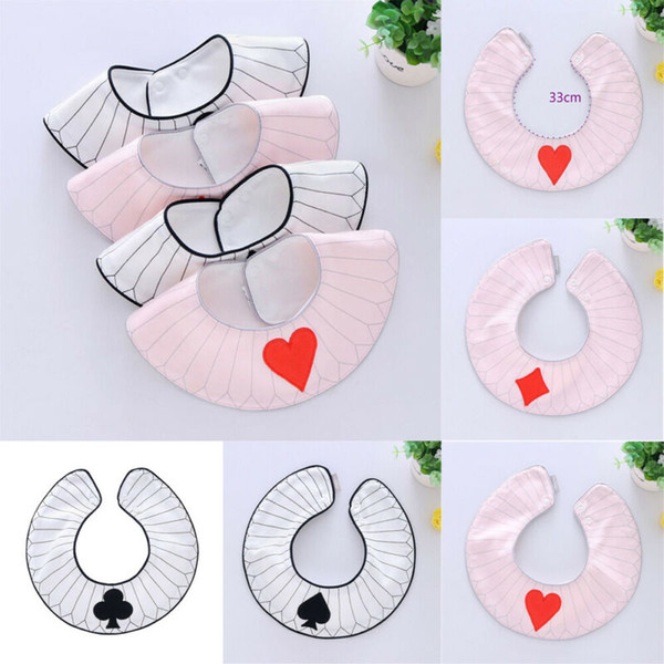 CANIS Top Baby Kids 2019 New Cotton Bandana Bibs Feeding Saliva Towel Dribble 360° Rotation