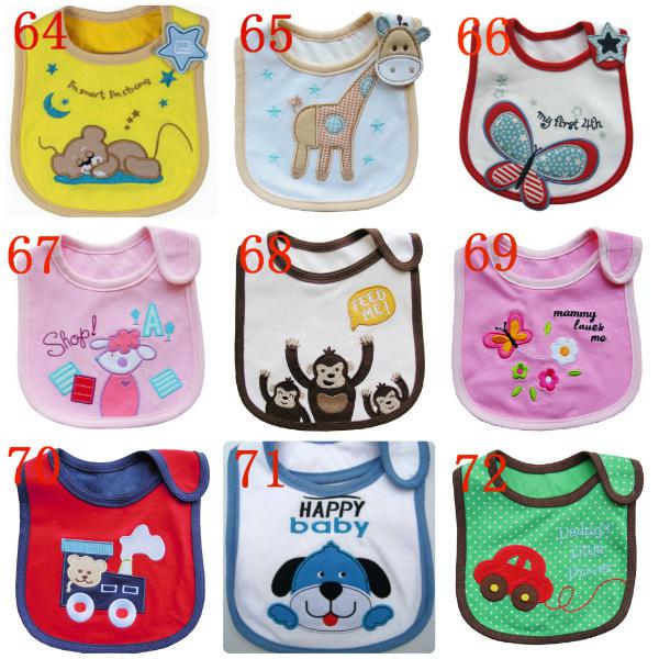 10 pcs Cotton Baby bib Infant saliva towels Baby Waterproof bib Baby wear free shipping