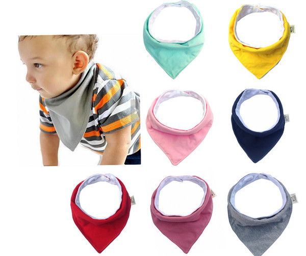 Newest Bebe Cotton Bibs Toddler Babies Soft Burp cloths 2018 Newborn Kids Girls Fashion Waterproof baby feeding