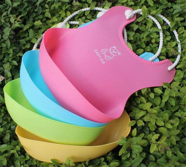 Baby Infants Kids Cute Bibs Lunch Bibs Newborn Children Waterproof Towel Washable Feeding Silicone Burp Y273