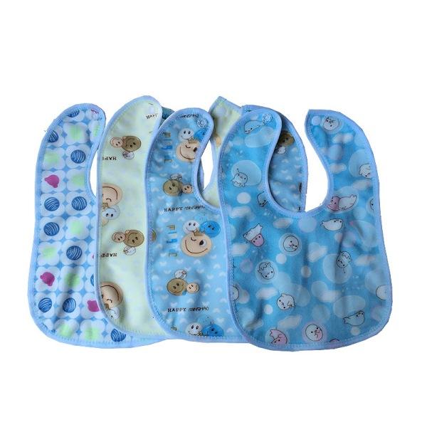 Cartoon Velvet Baby Bibs Burp Cloths Baby Girls Boys Waterproof bibs burp cloths baby accessories DHL