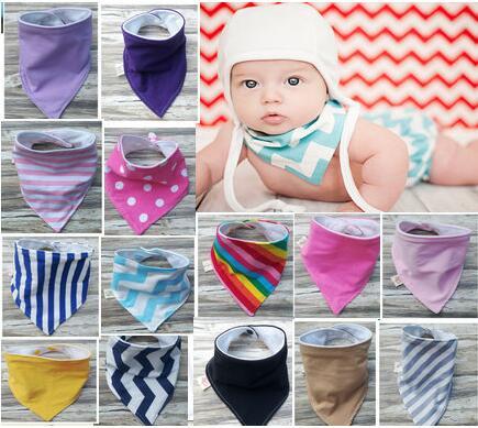 2017 Newborn Baby Bibs Infant Triangle Bib Towels Double Layers Christmas Cotton Bibs For Boy Girls Bibs Burp Cloths