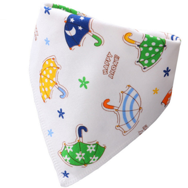 Baby INS Fox Bibs Burp Cloths 25 Designs Bandana Infant Saliva Cloth INS Triangle Bibs Newborn Cartoon Baby Bibs Newborn Burp Cloths 1000pcs