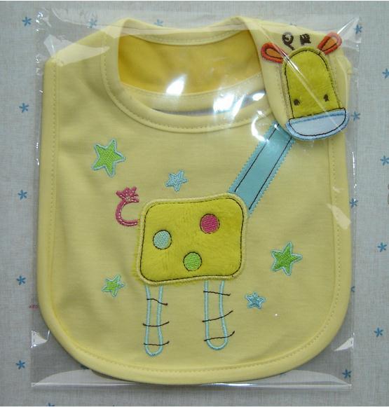 with single package cartoon baby cotton bib baby Bibs three-layer waterproof saliva towel bib Burp Cloths Baby Feeding