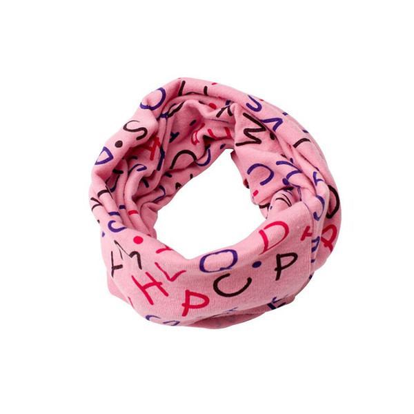 Wholesale- Children's Scarf Baby Bibs Cute Scarves O Neck Lovely Kids Collars Child Ring Scarf K8