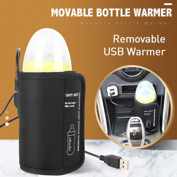 Nursing Bottle Insulation Cover Universal Heating Sleeve USB Charging Constant Temperature Milk Bottle Feeder Heater