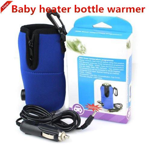 New Arrival Portable Car Heater Bottle Warmer Car 12V DC Travel Baby Kids Milk Water Bottle Mini Linear Temperature Programmer Universal