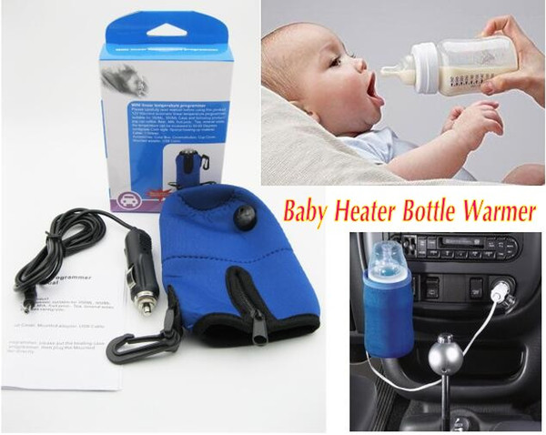 New Universal Car Warmer Heater Baby Kids Travel Food Milk Water Bottle Cup DC 12V Mini Linear Temperature Programmer