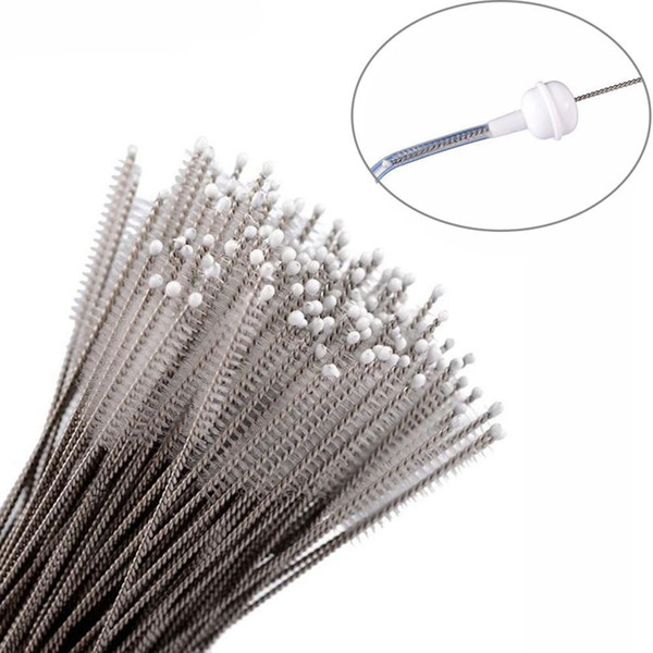 17cm Stainless Steel Water Cup Straw brushes Pipe Cleaners Feeding Bottle Brush bar Cleaning Kitchen Accessories Tools FFA667 1200PCS