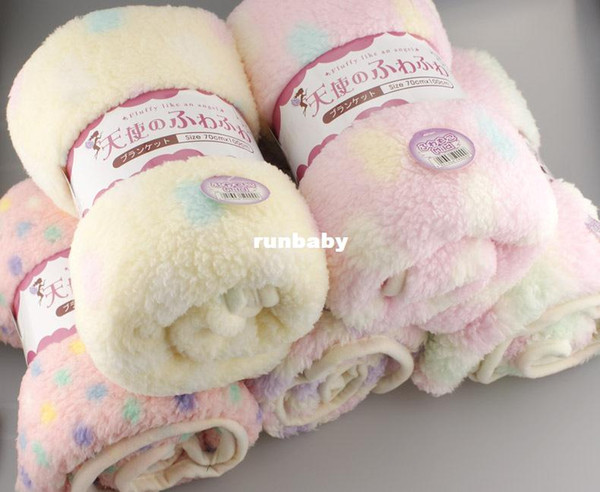 2015 Autumn Winter Baby blanket Coral Fleece Blankets sleeping Carpet bath towel girl boy kids FREE SHIPPING#YE120