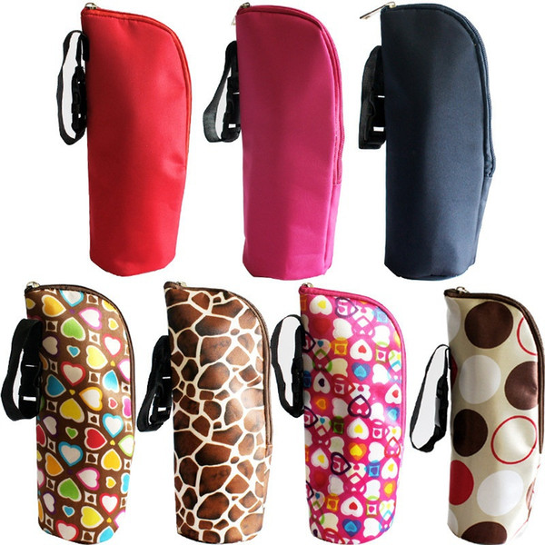 Latest Baby Thermal Feeding Bottle Warmers Mummy Tote Bag Hang Stroller