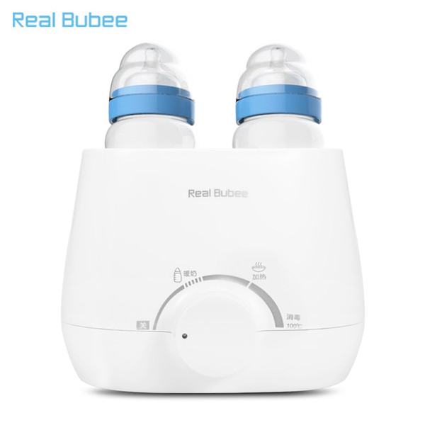 RealBubee Baby Feeding Bottle Warmer Heater Baby food Warm Universal Bottle sterilizer Marm Milk 220V Electric Warmer Milk Food