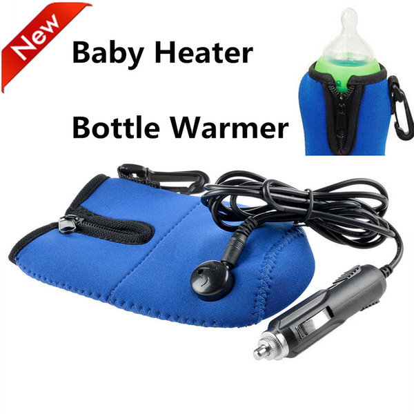 New Arrival 12V DC Portable Milk Travel Water Bottle Cup Warmer Car Heater Bottle Warmer Mini Linear Temperature Programmer Universal